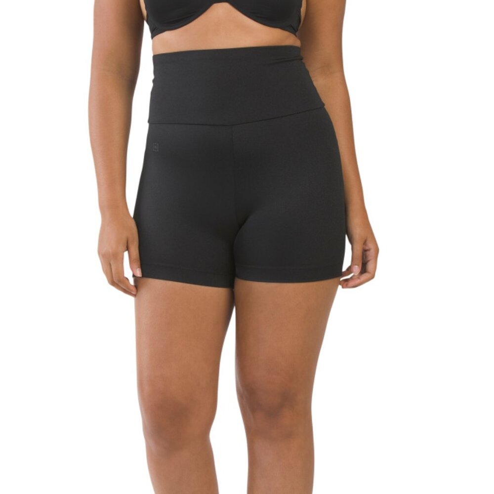 WOLFORD Black Compression Bike Shorts
